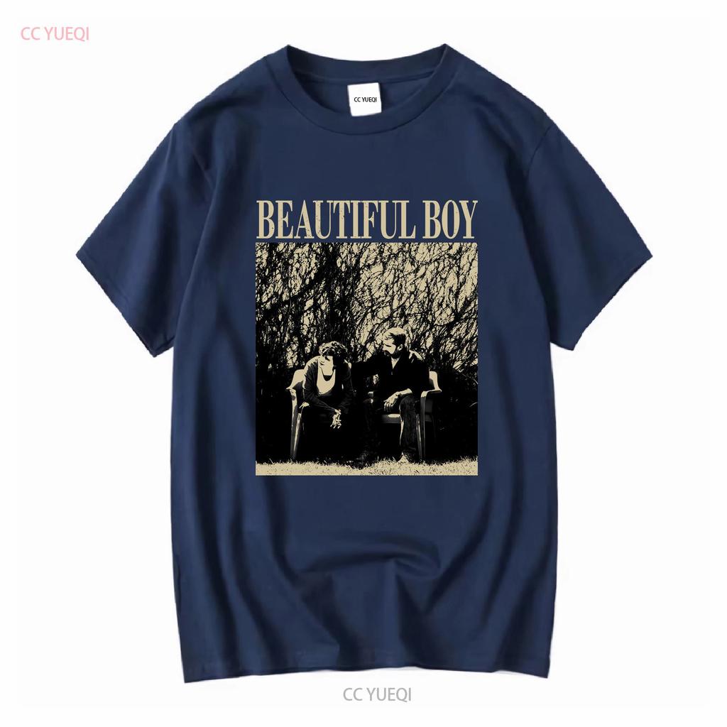Beautiful Boy T Shirt Movie Vintage Retro Classic Couples Long Or Short Sleeves Vintage Washed Slightly Homme Casual Unisex