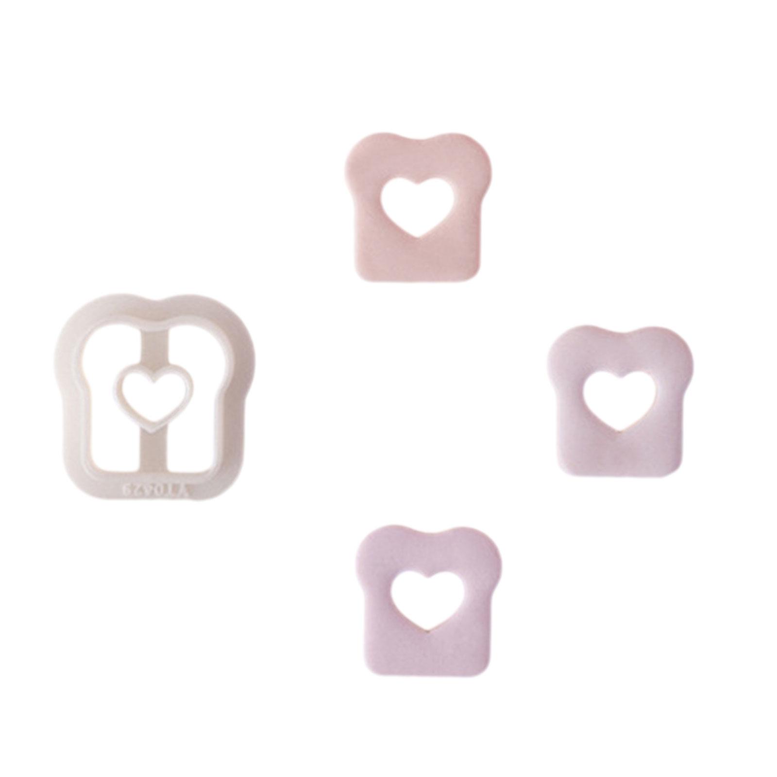 

Формочки из глины на День святого Валентина, формочки для торта из глины, формочки для сережек из глины, инструменты для керамики разной формы для изготовления украшений своими руками 2