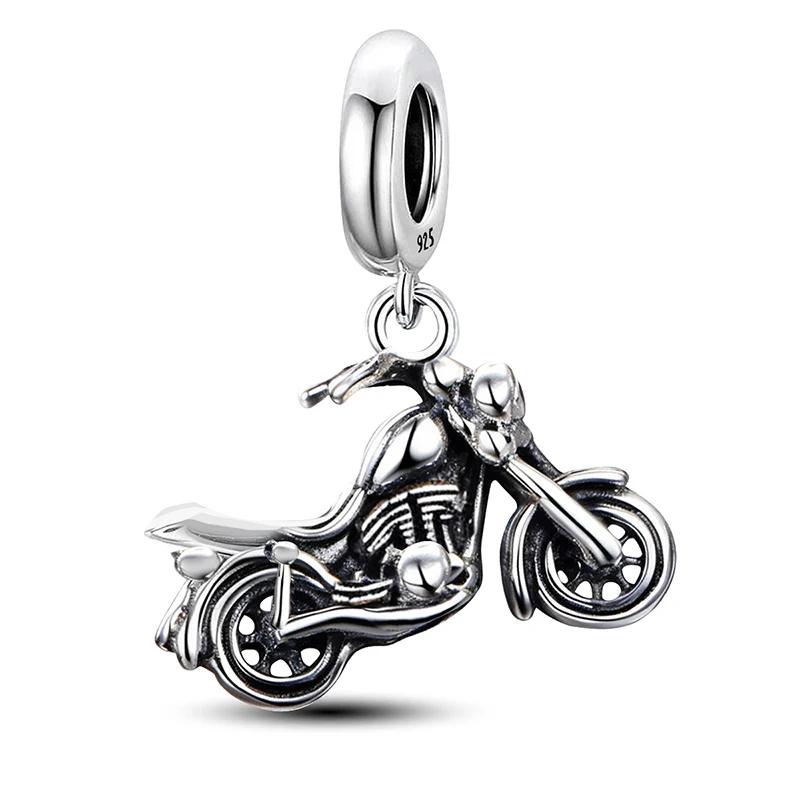 

Copper Elephant Charms Motorcycle Beads Fit Diy Bracelet Necklace Making Gift Of High Quality Jewelry For Womens