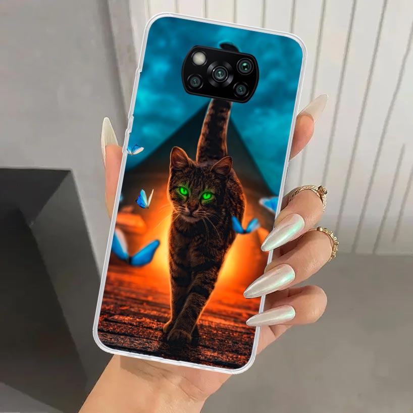 Cool Animal Big Cat Tiger Phone Case for Xiaomi Poco X5 X6 X7 Pro F7 Ultra M7 Redmi 15 15C 13 13C 12 12C 10 10A 10C 9 9A 9C 9T S