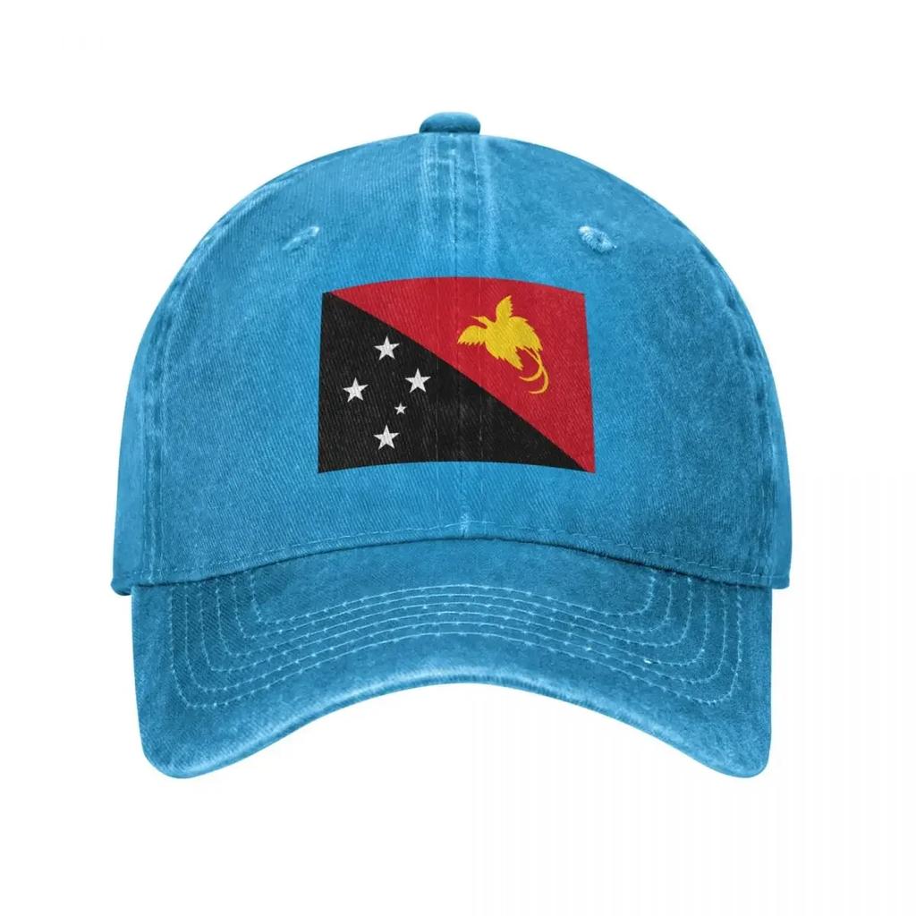 Flag of Papua New Guinea Baseball Cap Tactical Cap Beach Outing Hood Fashionable Elegant Womens Hats Unisexs
