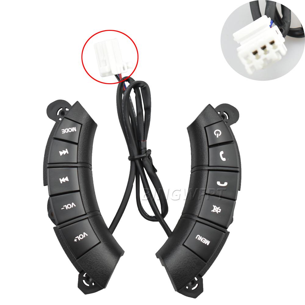 NEUE Lenkrad-Bedientasten für Great Wall Hover H3 H5 2010-2013 Wingle 3 5 Schalter für Hintergrundbeleuchtung, Lautstärke, Audio, Stummschaltung