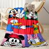 Christmas Mickey Mouse Blanket Gift Blanket Warmthful Decor Suitable for Sofa Couch Office Bed Picnics Design Gifts Friends Y15