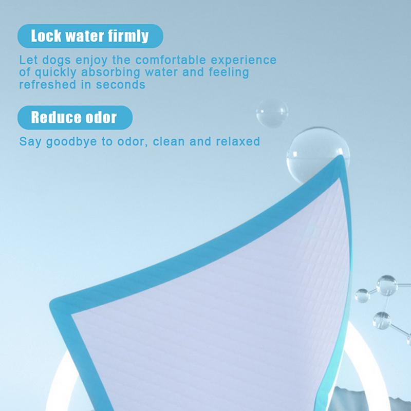 20/40/50/100er-Pack Ultra-Saugfähige Haustier-Windelunterlagen für Hunde & Katzen Geruchskontrolle Welpen-Urinpads Einweg-Katzentoilette-Lösungen
