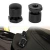 Solo Seat Mounting Nuts, PSLER Motorcycle Solo Seat Nuts Seat Bolt for Touring Softail Street Glide Road Glide Road King, Black | Fits Softail,