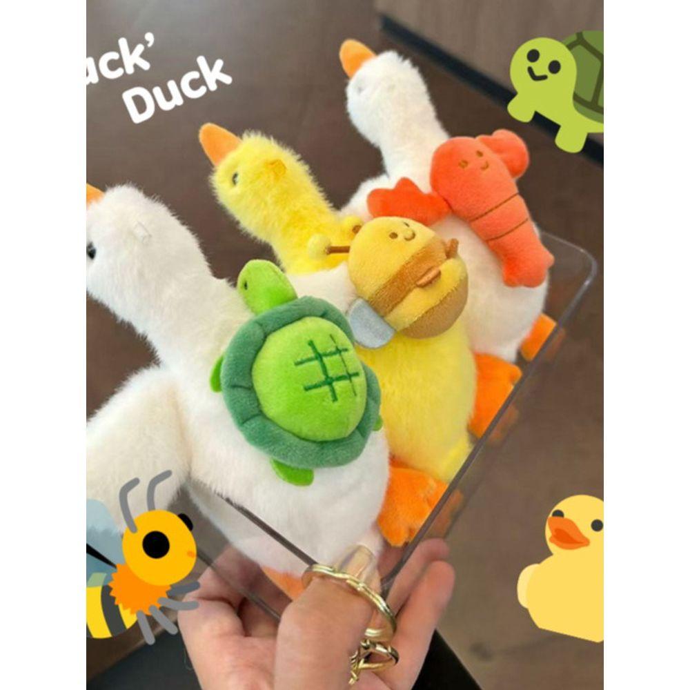 bookaz [bookaz] Lobster, Bee, Turtle, and Duck Keychain