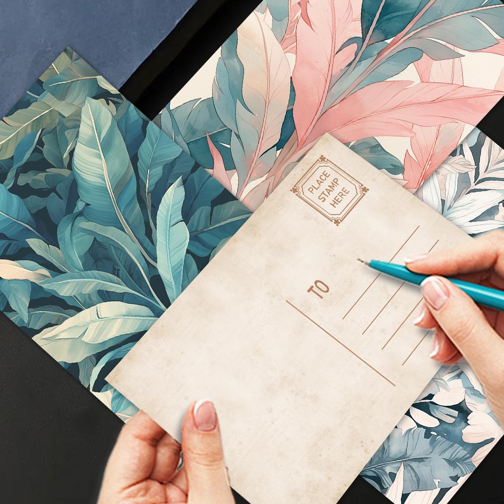 32pcs, HD Landscape Postcard Set, Room Decorative Stickers, Literary Gift, Handbook Material, Souvenir, Collectible and Mailing