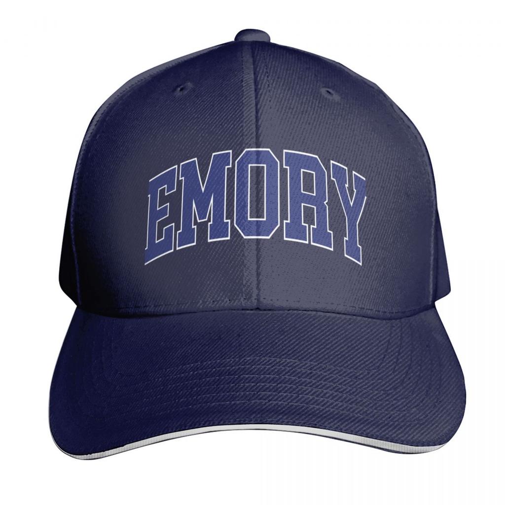 emory emory university college font curved Baseball Cap Lightweight Packable Gift for Him Her Casual Daily Wear