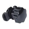 Roof Rack Adjustment Fastener Kit with Threaded Star Knob Hardware, Metal 4 Piece Set for Replacement Mounting Tasks