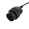 OBD2 - 20 Pin BMW Edibas To 16 Pin OBD Diagnostic Scanner Adapter Cable Compatible with Older BMW Models 1982-2002 - with 16 Pin Connector