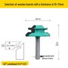 45-Degree Tenon Joint Trimmer, Mortise and Tenon Woodworking Engraver, 90-Degree Right Angle Milling Cutter, Panel Joining Blade