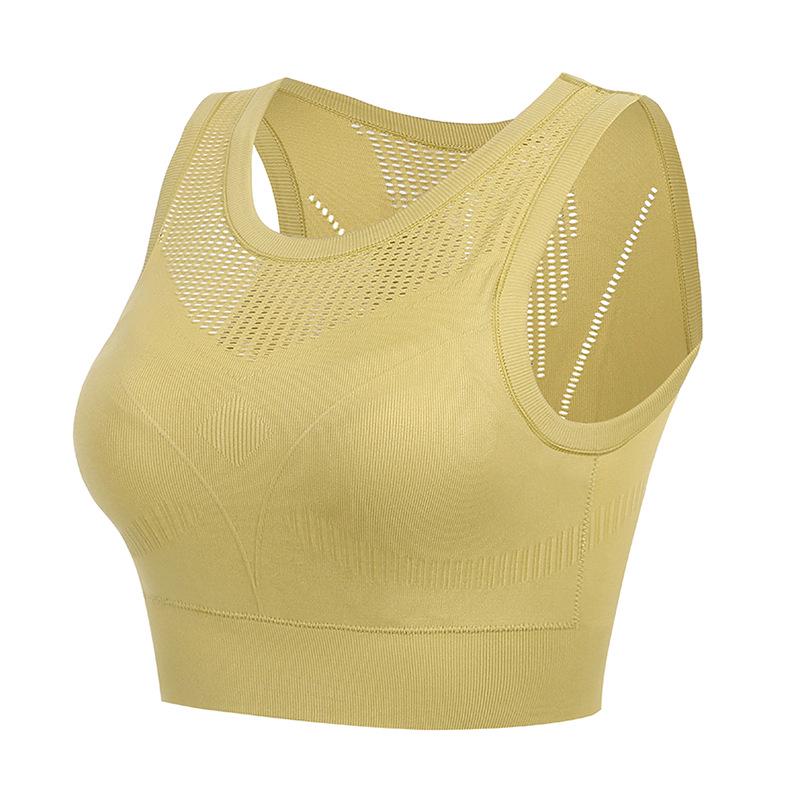 Women's High-Impact Sports Bra - Shockproof & Anti-Sagging for Running & Yoga