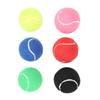 6 Stück Tennis Trainingsbälle Mehrfarbig Kaschmir und Gummi Tennisball Set für Vereine Jugendtraining
