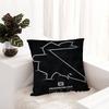 F1 Track Personalized Pillow Cover Kids Bedroom Wild Party Decor Pillowcase Kid Birthday Shower Gift