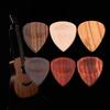 Handcrafted Acoustic Guitar Bass Pick Plectrums Wooden Electric Guitar Pick