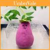 Adorable Plush Vegetable Doll Keychain Soft Pp Cotton Cute Eggplant Pendant Gift