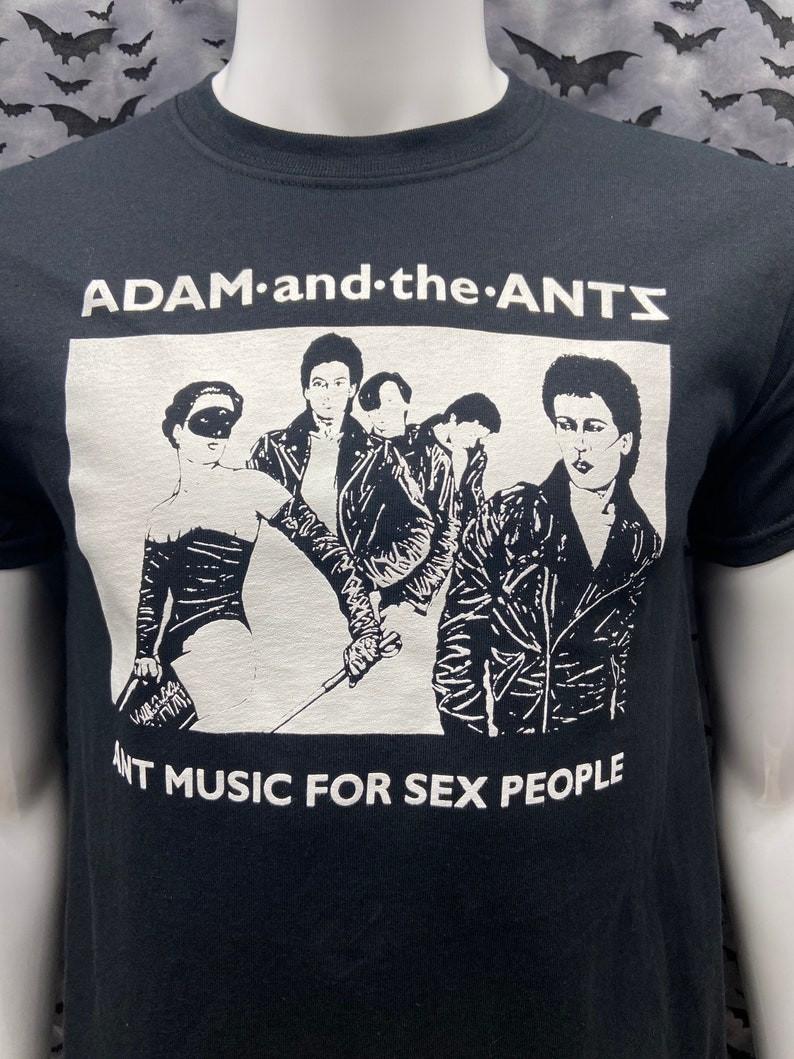 Adam and the Ants T-Shirt Gothic Deathrock Goth Post Punk Music Rock Unisex Tee XL