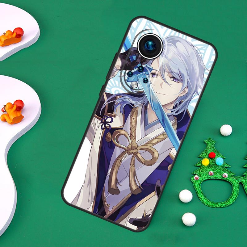 Kamisato Ayato Genshin Impact Case For Honor Magic 7 5 6 Lite 50 70 90 200 Pro X9c X9b X9a X8a X7a X6a X8 X9 X8b Cover