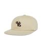 Bajal Leaf Vz Monogram 5-Panel Ball Cap Beige