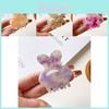 Adorable Mini Rabbit Hair Claw Clips In Colorful Acetate Perfect For Womens Hair Accessories