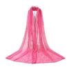New printed phoenix rose silk scarf women's versatile long beauty yarn scarf beach yarn gift