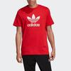 Adidas Originals Trefoil Logo Kurzarm T-Shirt Herren Tops Rot FM3791