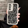 Phone Cover Case for Samsung Galaxy A16 A35 A36 A12 A13 A23 A15 A51 A73 A34 A53 A54 A26 A32 A56 A71 A72 Design Sense Black Lace