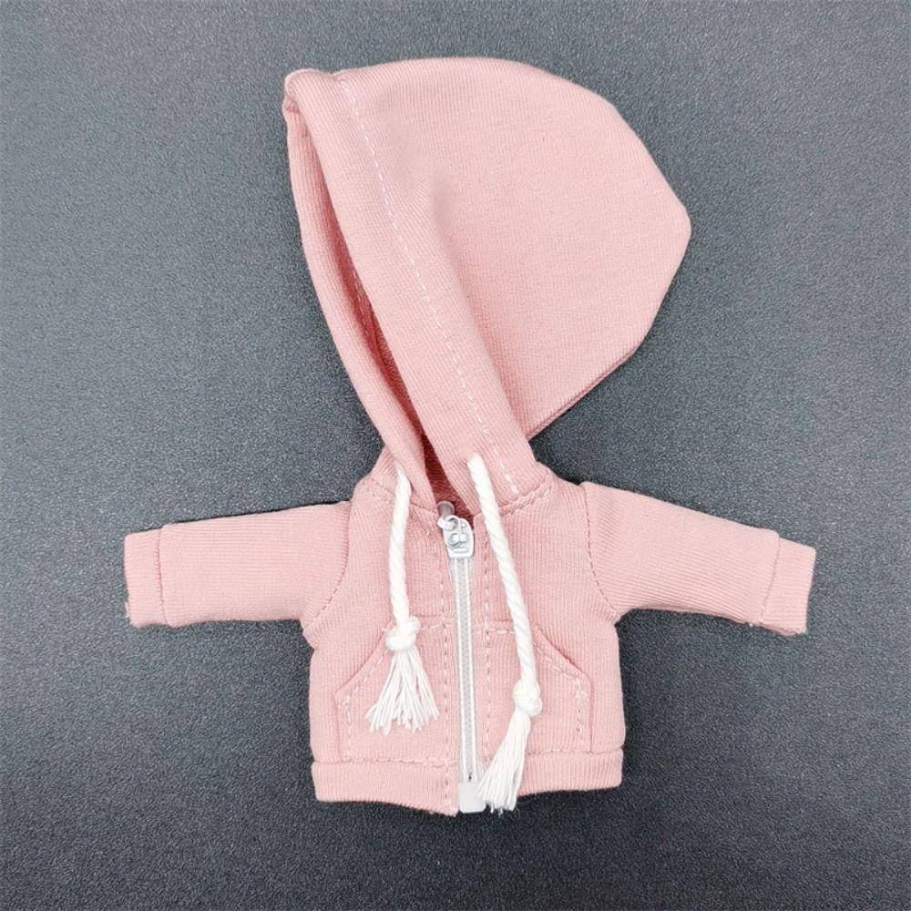 Handmade Obitsu11 Hoodie Casual Wear Doll Clothes Girls Toy Ob11 Baby Coat  1/12 Bjd