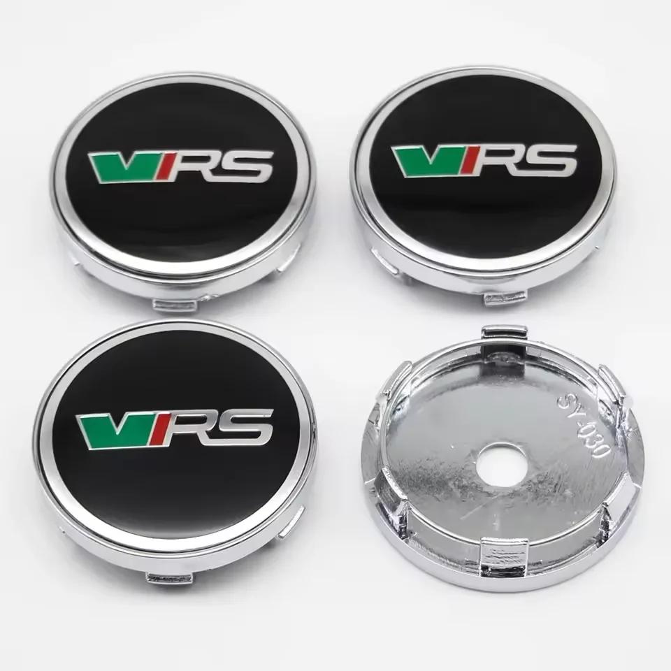 

60mm Car Wheel Center Hub Caps Logo Fit for Skoda Rapid Kodiaq Fabia Karoq Laura Superb VRS Yeti Octavia Scala Tire Accessories