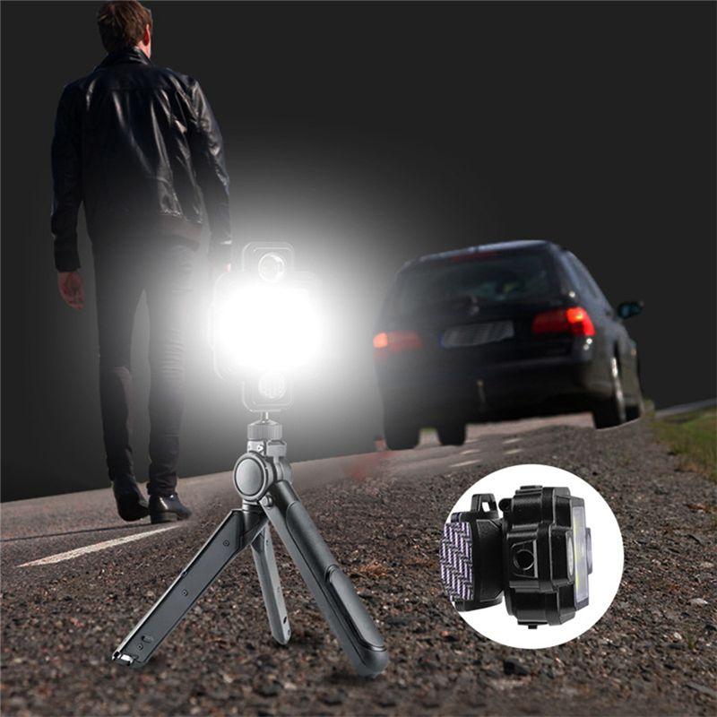BHBL Multifunctional Headlight TYPE-C Charging with Magnet LED Working Lights Removable Multi-Function Portable