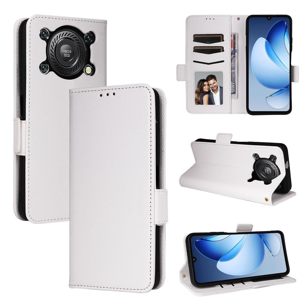 Funda Tipo Libro para Oukitel C60/C60 Pro Cuero PU Protección de Cuerpo Completo Con [Bloqueo RFID] Cubierta Retro Duradera