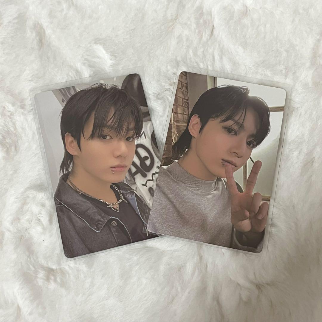 

[USED] BTS Jungkook trading card Golden Weverse album complete set