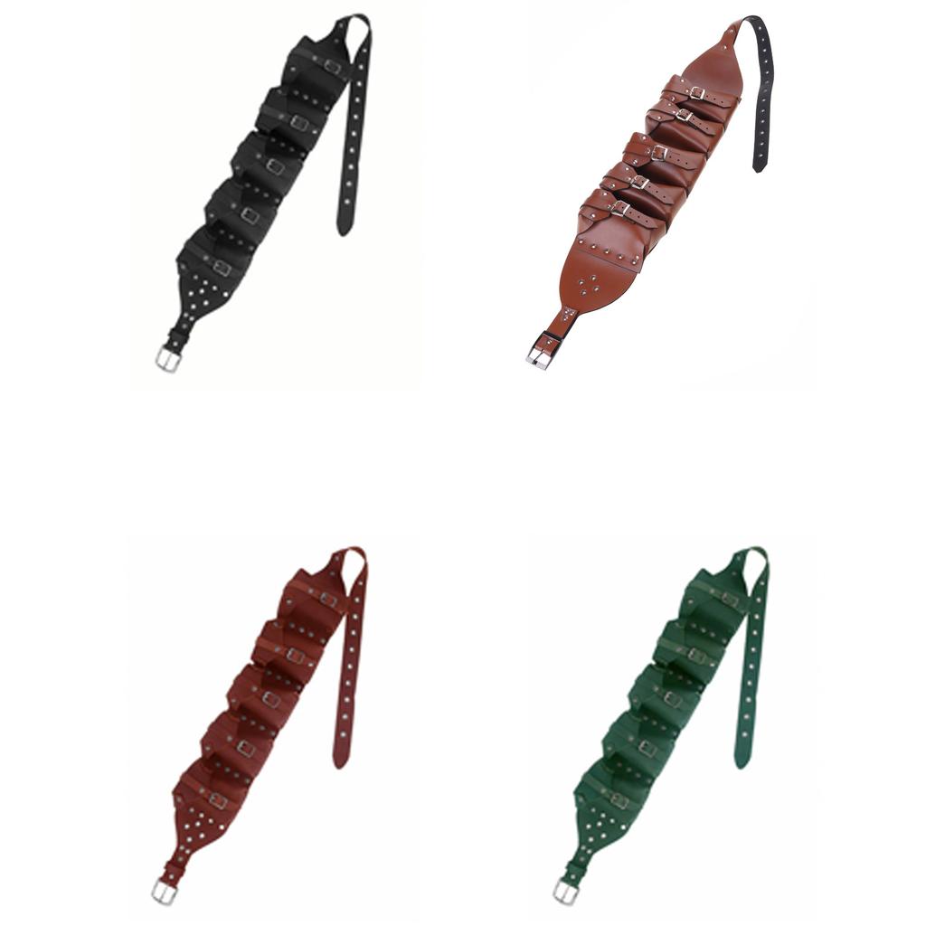 Men Grommet Belt Cosplay Alchemist WaistBelt Cosplay Industrial Age LARP Cosplay for Costume Photography Props