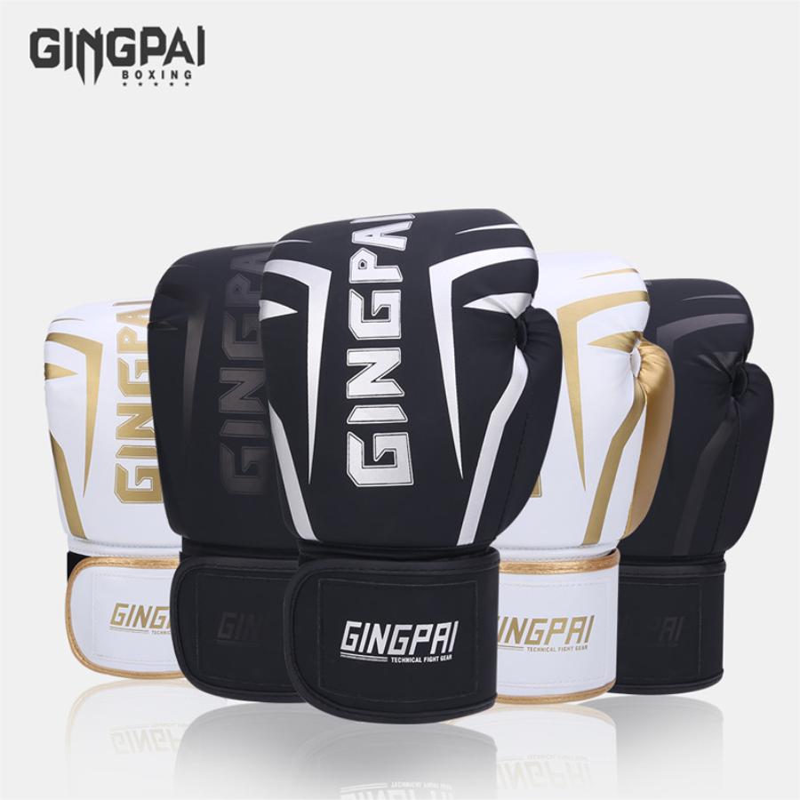 Professional Boxing Gloves For MMA Training Muay Thai Kickboxing Combat Fight Sanda Taekwondo Sandbags