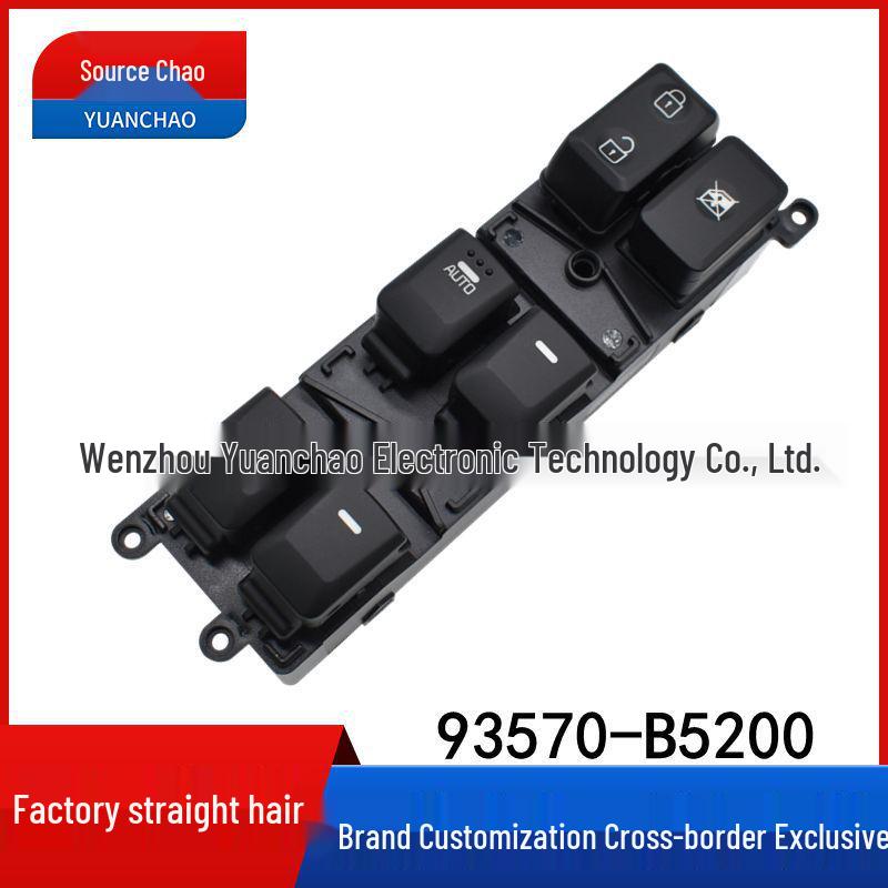 

Переключатель стеклоподъемника Kia K3 в максимальной комплектации 93570-B5200 Кнопка основного управления Electric