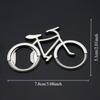 Stainless Steel Bicycle-Shaped Bottle Opener Creative and Interesting, Suitable for Beer, Wine, Juice Opening Kitchen Gadget