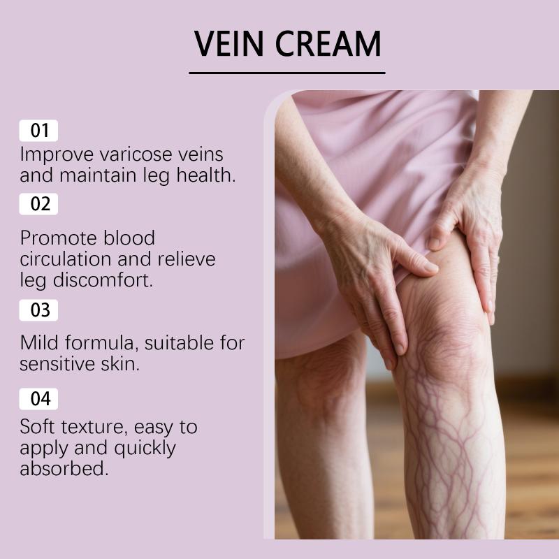 Treatment Cream Relieve Leg Fatigue Reduce Phlebitis Promote Circulations Blood Repair Barriers Body Care Cream