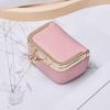 Women'S Mini Jewelry Box Exquisite Kiss Lock Coin Bag Portable Travel Ring Box,Suitable For Storing Earrings,Rings,And Necklaces