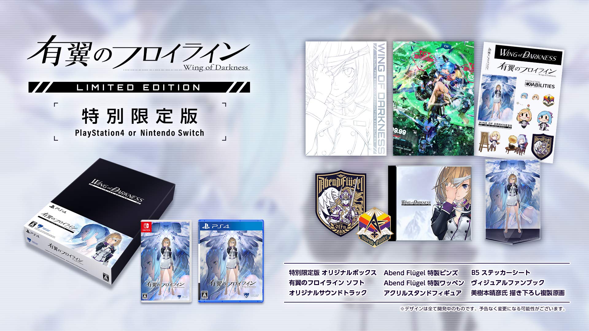 

Nintendo Switch version Winged Fraulein Limited Edition