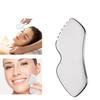 Face Skin Care Tools Set Large Size Stainless Steel Gear Lip Shape Scraping Board Body Neck Eye Wrinkle Removal Firming Massager