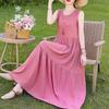 Französischer Stil Sommer Träger Strandkleid für Damen - Schick, Elegant und Perfekt für Draußen
