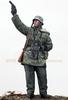 Alpine Miniatures 1/35 WWII German Waffen-SS Panzergrenadier Firing a Flare Pistol Resin Kit AM35324 (Person)