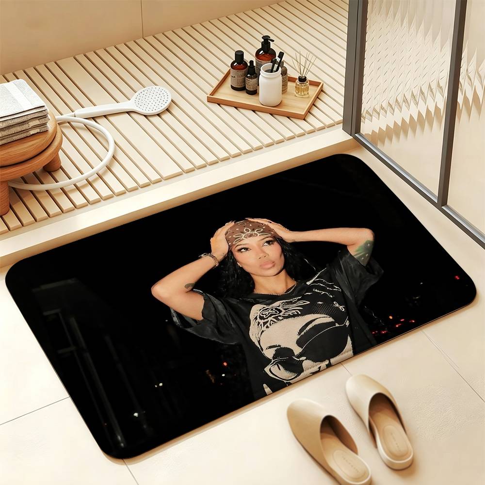 Singer J-Jhene A-Aiko Soft Comfortable Short Plush Rug Carpet mat Anti‑Slip Floor Mat Machine Washable Home Decor