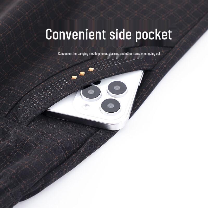 Elderly Women's Straight-Leg Casual Long Pants