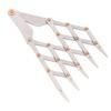 Equal Distance Measuring Ruler Stainless Steel Equidistant Ruler Equal Space Divider Leather Belt