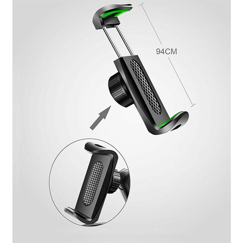 Universal Car Dashboard Mount Holder Snap-on Phone Rack Rotating Rearview Mirror Gps Navigation Hud