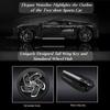 cxjva7 4688PCS Technical RC Car Toys The MOC Black La Voiture Noire Building Block Assembly Sport Car Brick Kids Christmas Gift