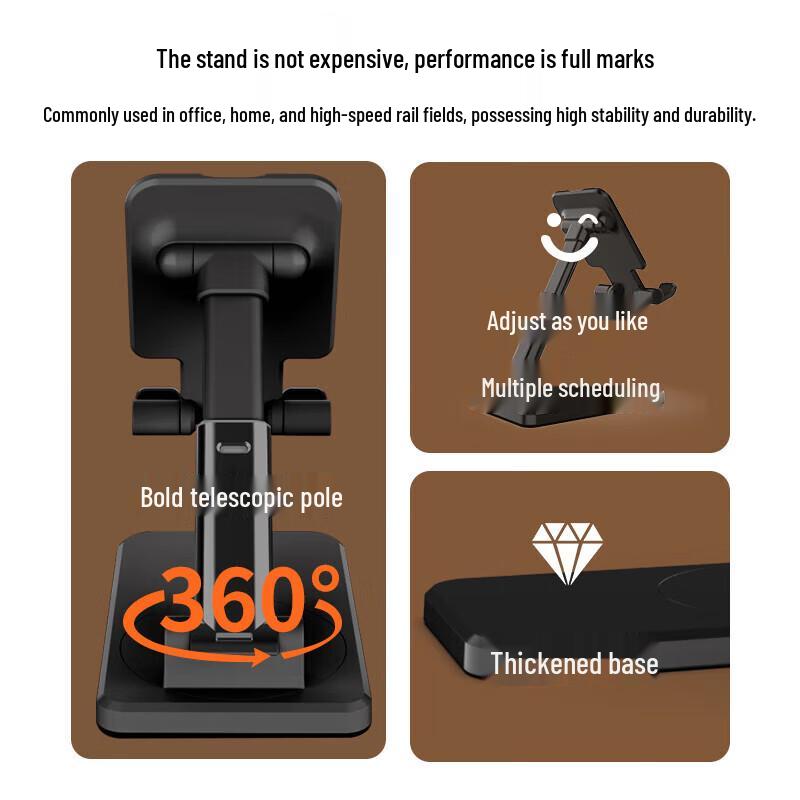 Adjustable Desktop Phone & Tablet Stand