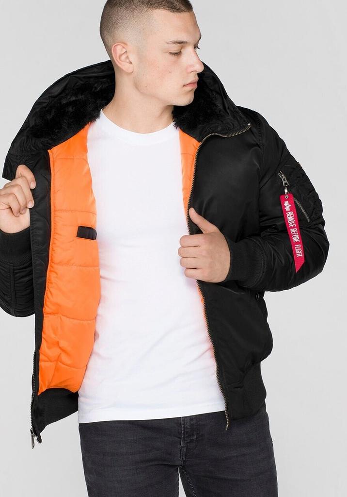 Зимняя куртка Alpha Industries MA-1 Hooded (158104) black (158104-3)