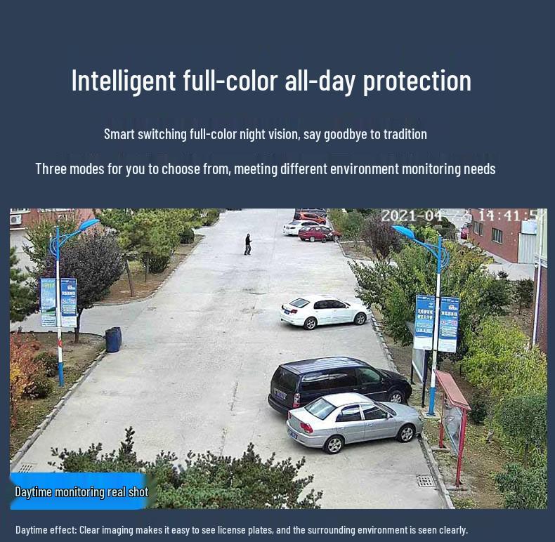 2.5" A6 Dome Home Security Camera: HD, Waterproof, Wireless WiFi Intercom